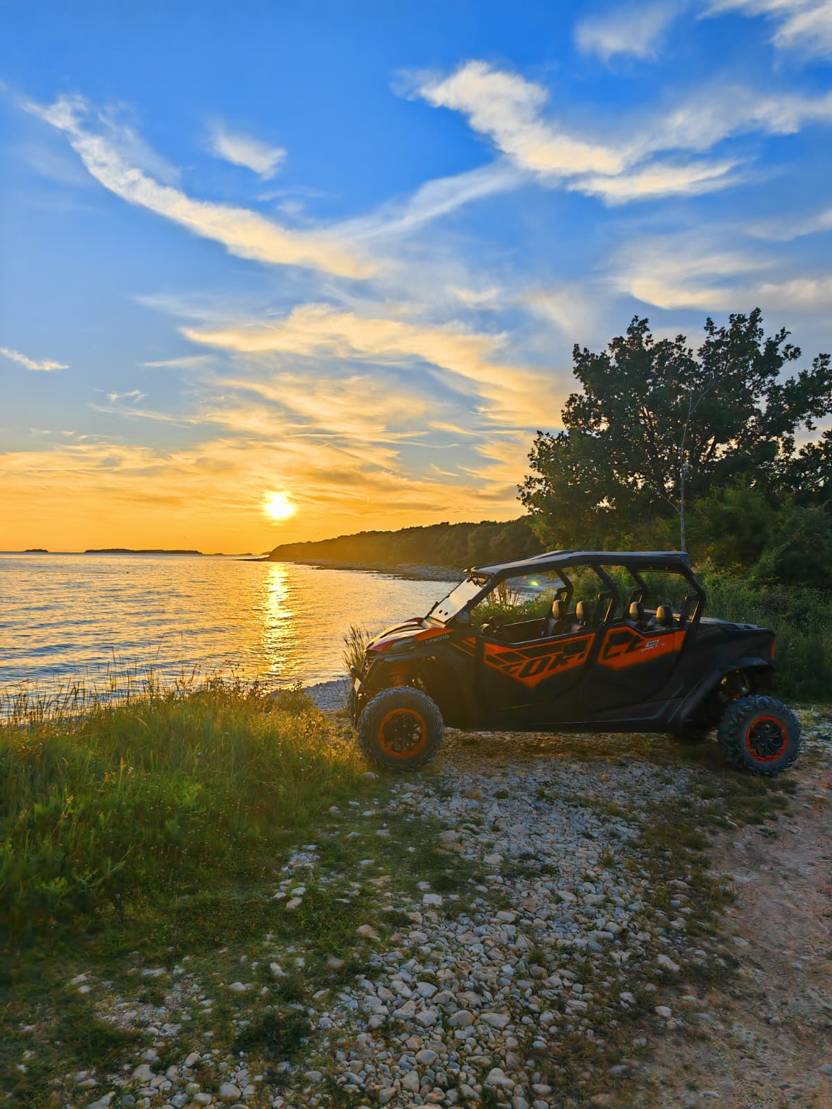 Buggy tour toward Barbariga